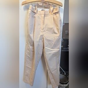 J. Crew Belted Chino Trouser Pants